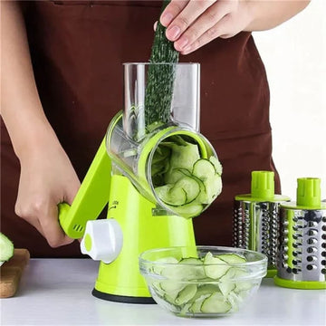 3 in 1 Manual Drum Vegetable Cutter