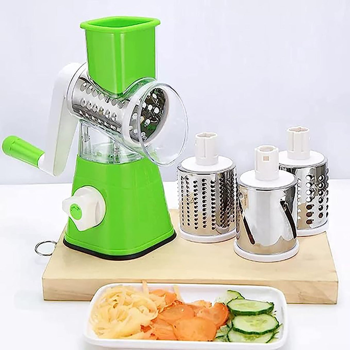 3 in 1 Manual Drum Vegetable Cutter