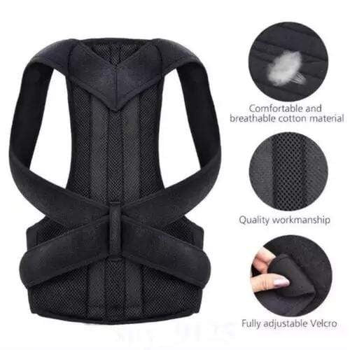 Posture Corrector Belt & Back Support – Back Pain Relief Shoulder & Spine Support Belt for Men & Women