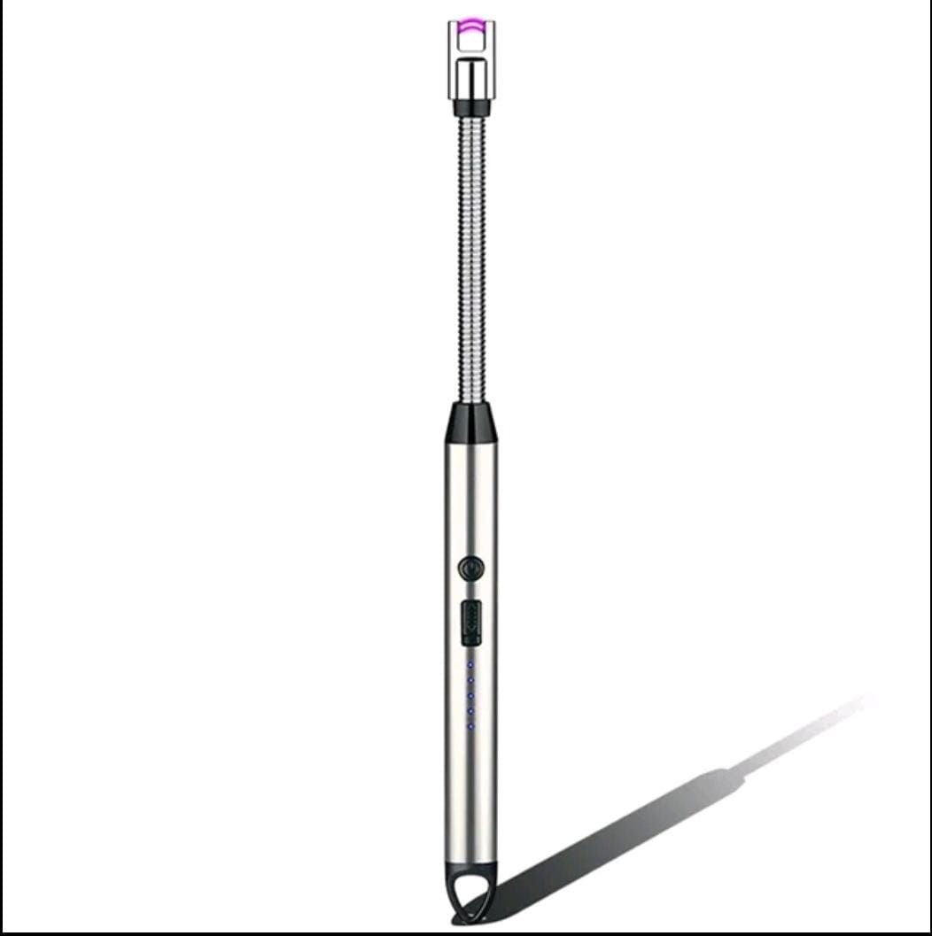 Rechargeable Electric USB Lighter with Long Neck & LED Indicator