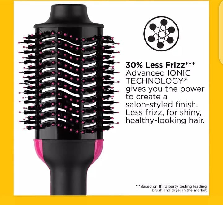 One Step 3-in-1 Hair Dryer Straightener Curler & Volumizer for Women  Hot Air Hair Styling Brush